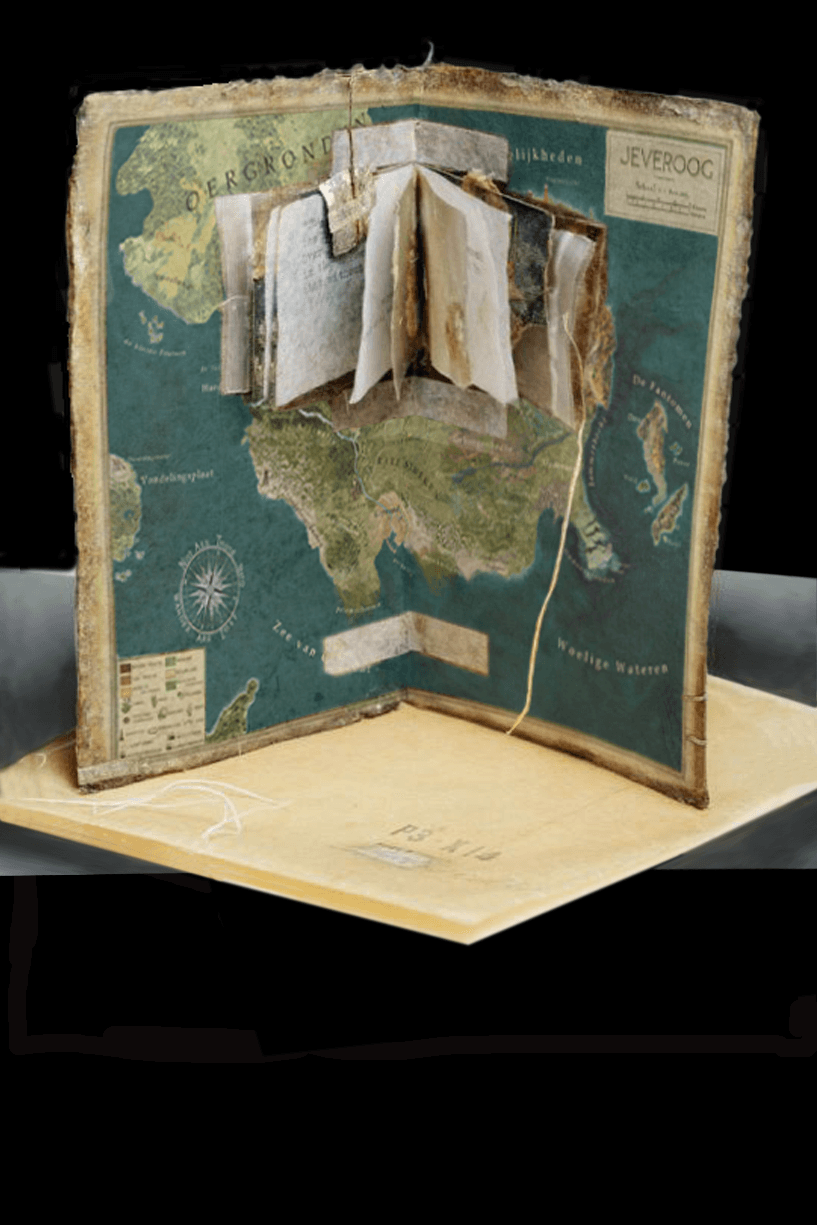 Aquarelbewerking van oude portretfoto in klassieke lijst